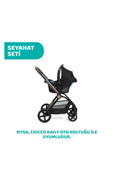 Chicco Mysa Bebek Arabası Black Satın